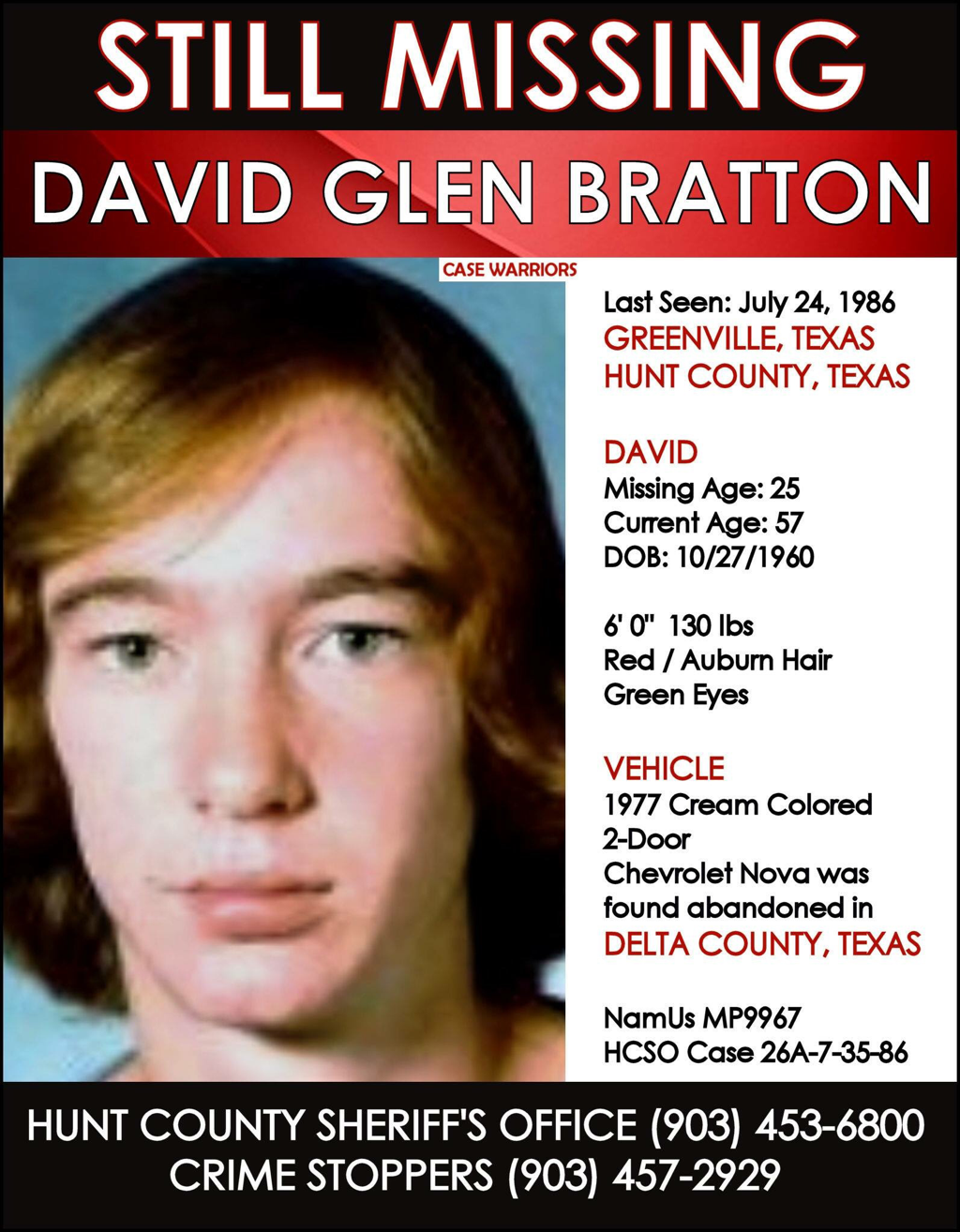 David Bratton missing