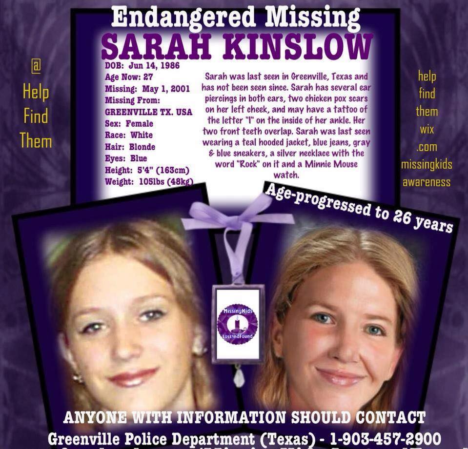 Sarah Kinslow missing